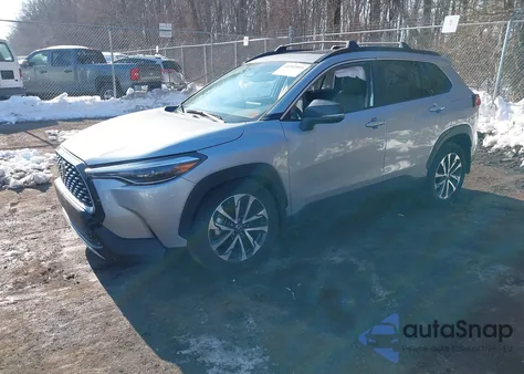 2025 Toyota Corolla Cross Xle из США, поврежденный, VIN 7MUDAABGXSV122109